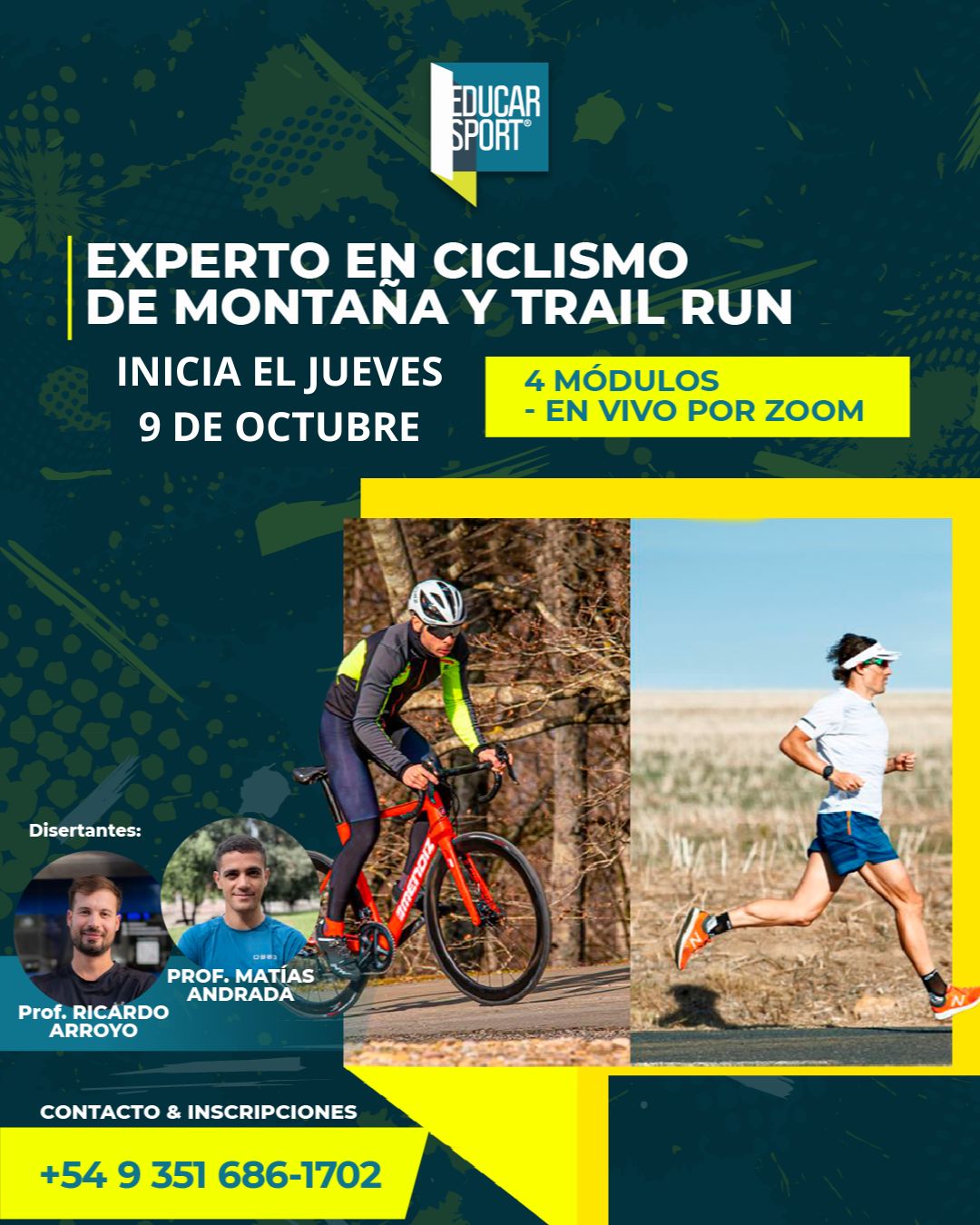 Experto en Ciclismo de Montaña y Trail Run